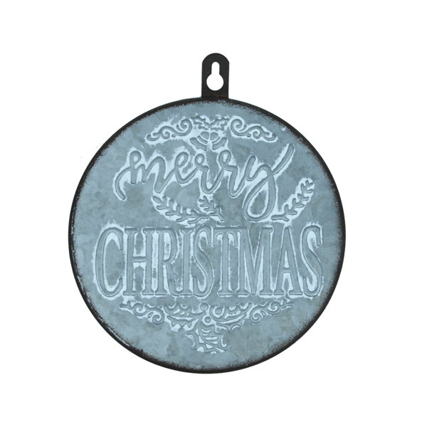 The Holiday Aisle® Metal Merry Christmas Ornament Wall Décor Wayfair